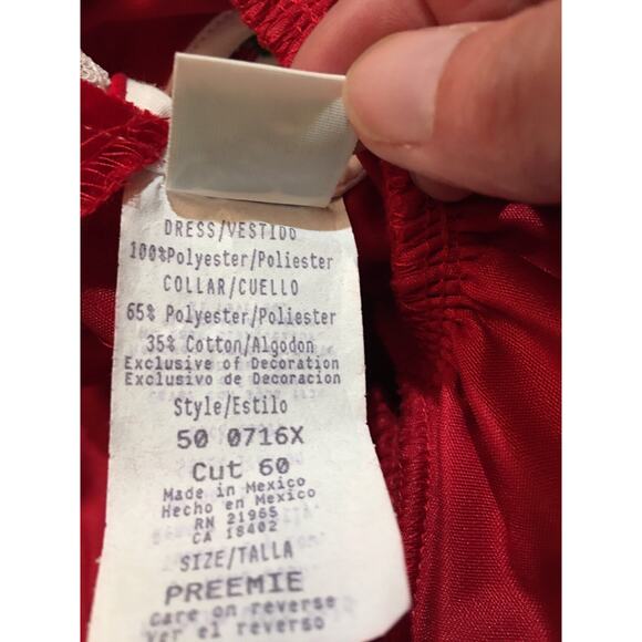 Vintage Holiday Dress - Picture 5 of 7